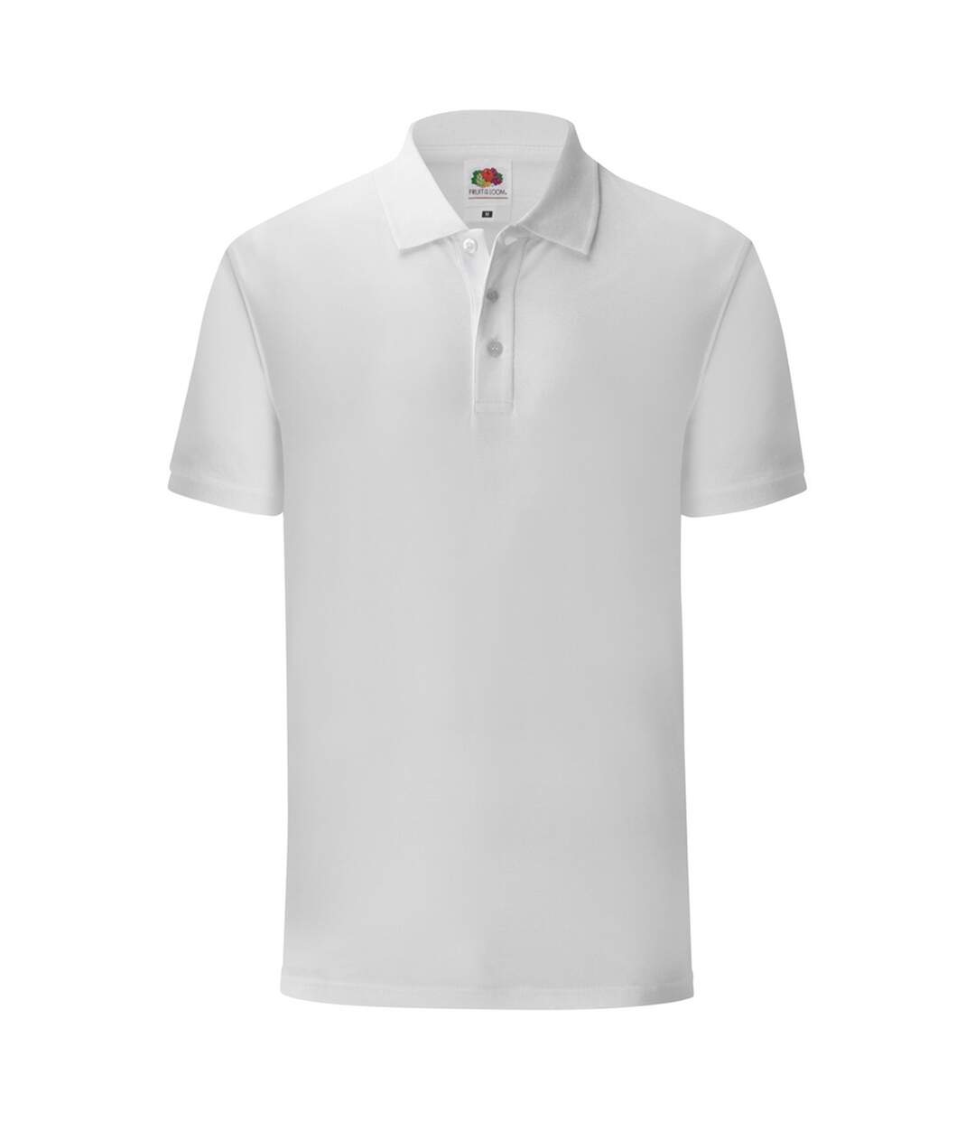 Fruit Of The Loom Mens Iconic Pique Polo Shirt (White) - UTPC3571