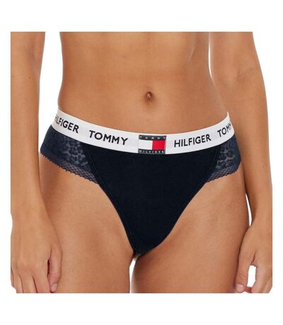 String Marine Femme Tommy Hilfiger Thong - M