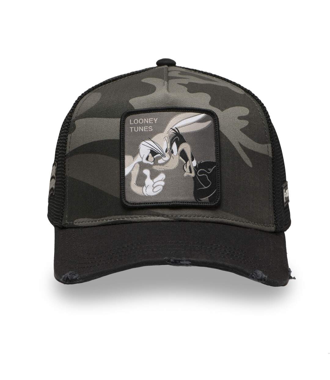 Casquette trucker premium avec filet effet Bambou Looney Tunes BvsD Capslab-2