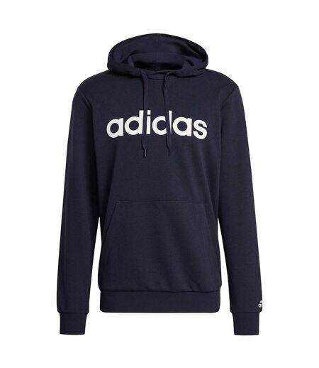 Sweat À Capuche Style Logo Essentials Homme Bleu Marine Adidas