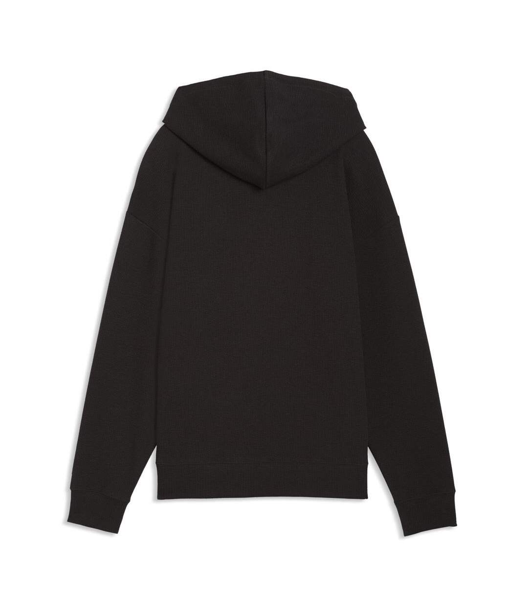 Sweat noir homme puma elevated comfort-2