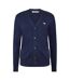 Cardigan Motif/style Écusson Brodé Adulte Bleu Marine Maison Kitsuné-1