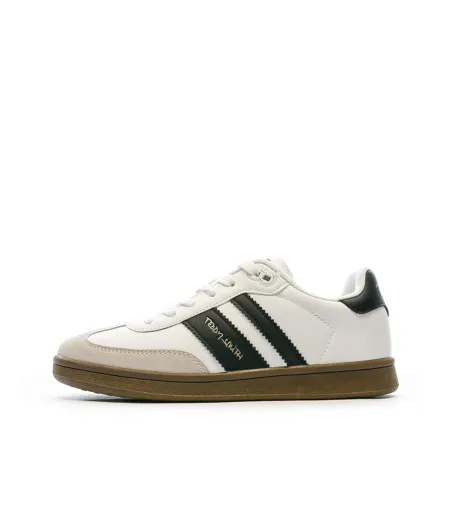 Baskets blanches/noires femme teddy smith 78812