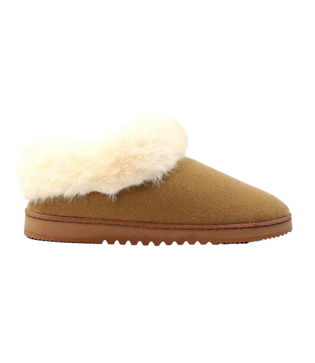 Chaussons Cranbrook Femme Brun Clair Lunar-4