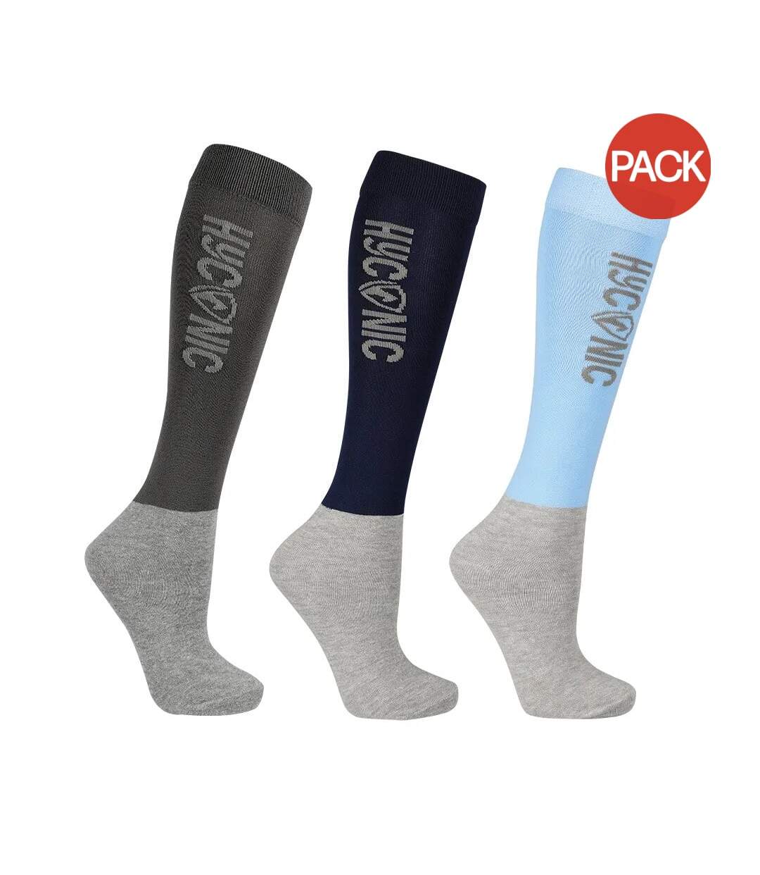 Chaussettes adulte bleu HYCONIC-1