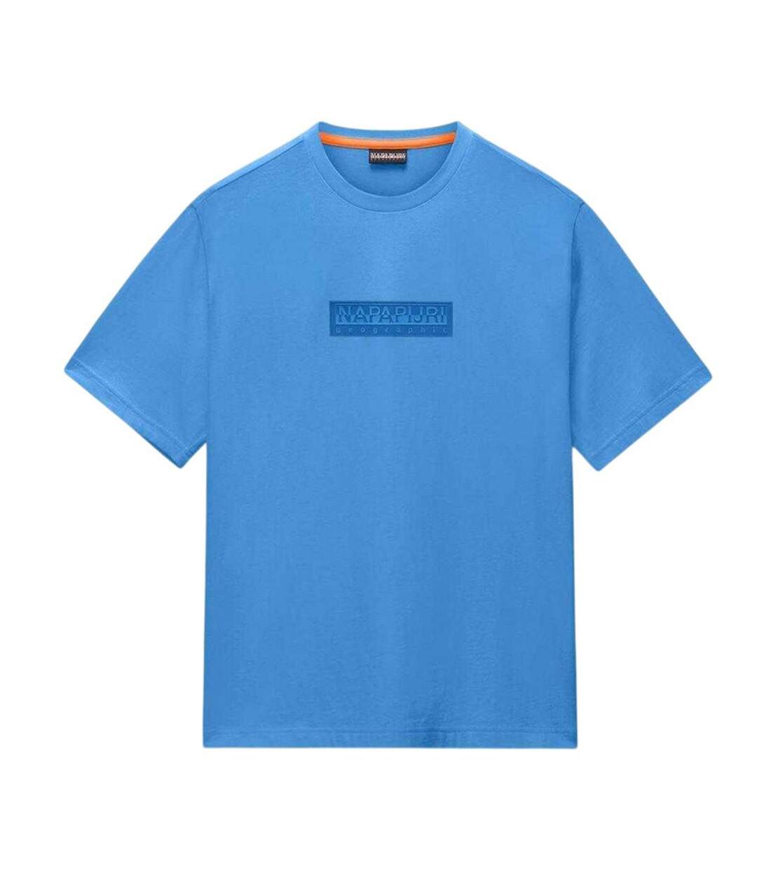 T-shirt Motif/style Logo Rectangulaire Homme Bleu Napapijri-2
