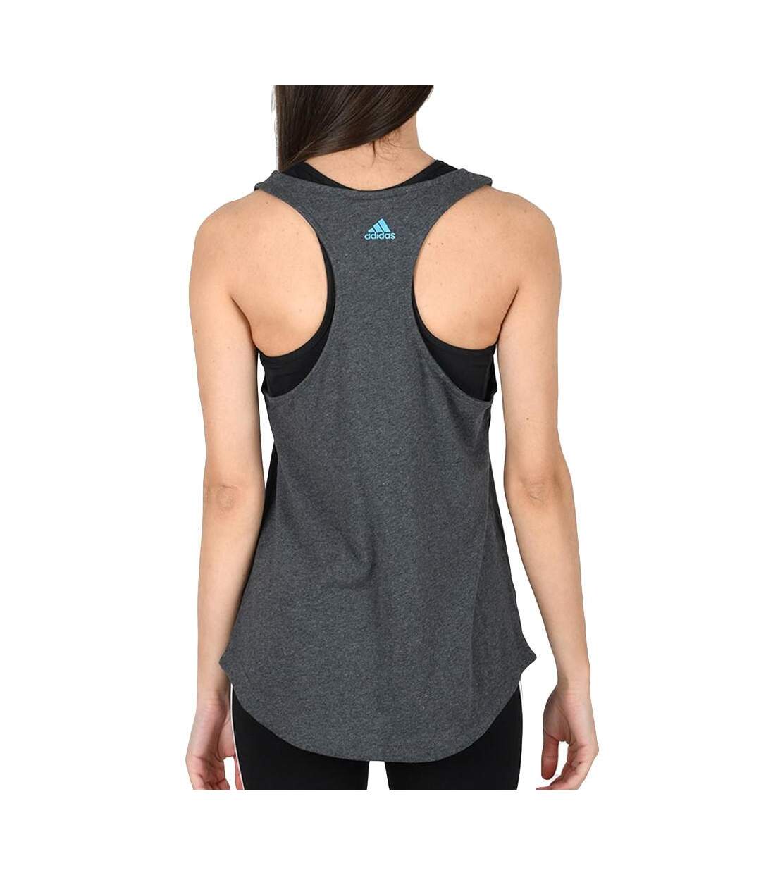 Débardeur Gris Femme Adidas Essentials - XXS-2