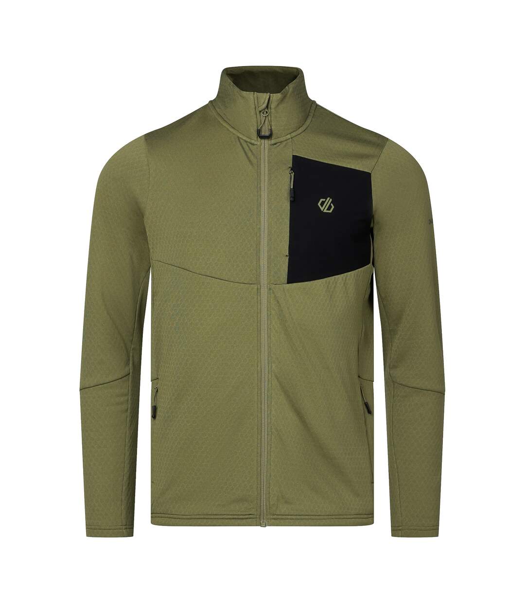 Veste De Sport Extensible À Col Montant Venture Homme Kaki Dare 2B-3