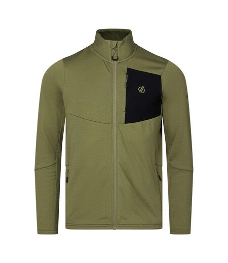 Veste De Sport Extensible À Col Montant Venture Homme Kaki Dare 2B