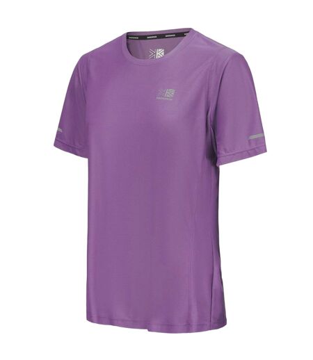 T-shirt Motif/style Imprimé Au Dos Femme Raisin Karrimor