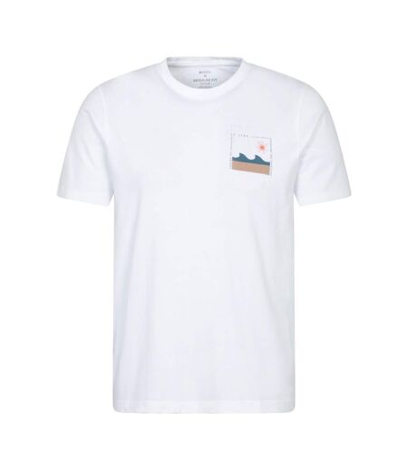 T-shirt St Ives Homme Blanc Cassé Mountain Warehouse