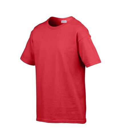 Mens softstyle t-shirt true red Gildan