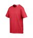 Mens softstyle t-shirt true red Gildan