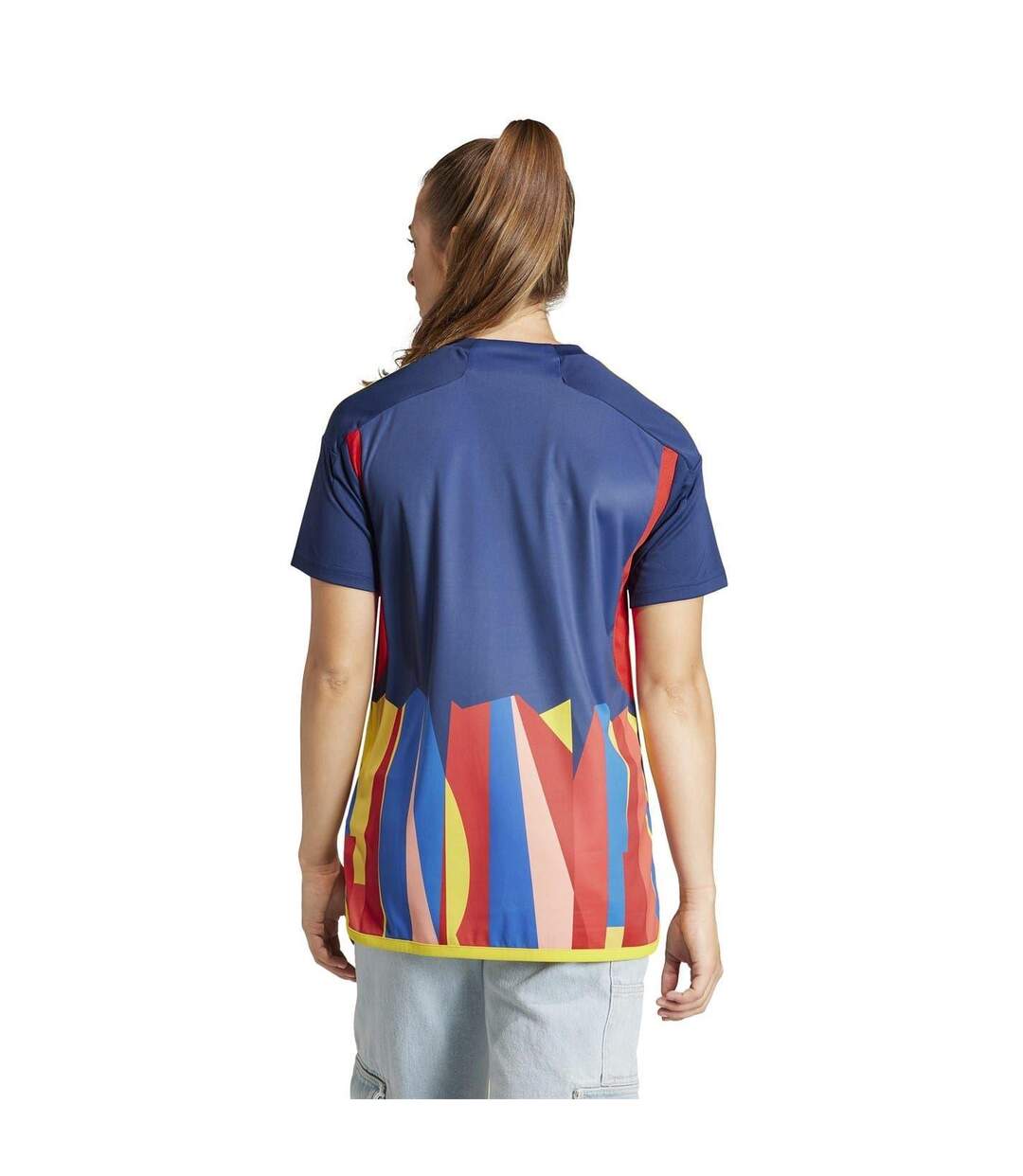 Maillot Third Lyon 24/25 Femme Bleu Marine Adidas-4