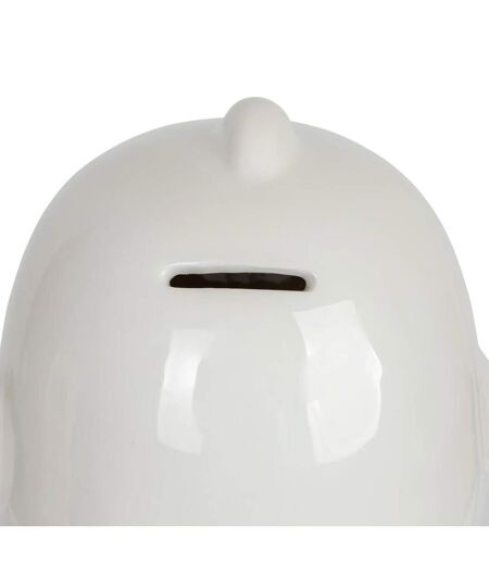 Tirelire Enfant en Dolomite Poussin 15cm Blanc
