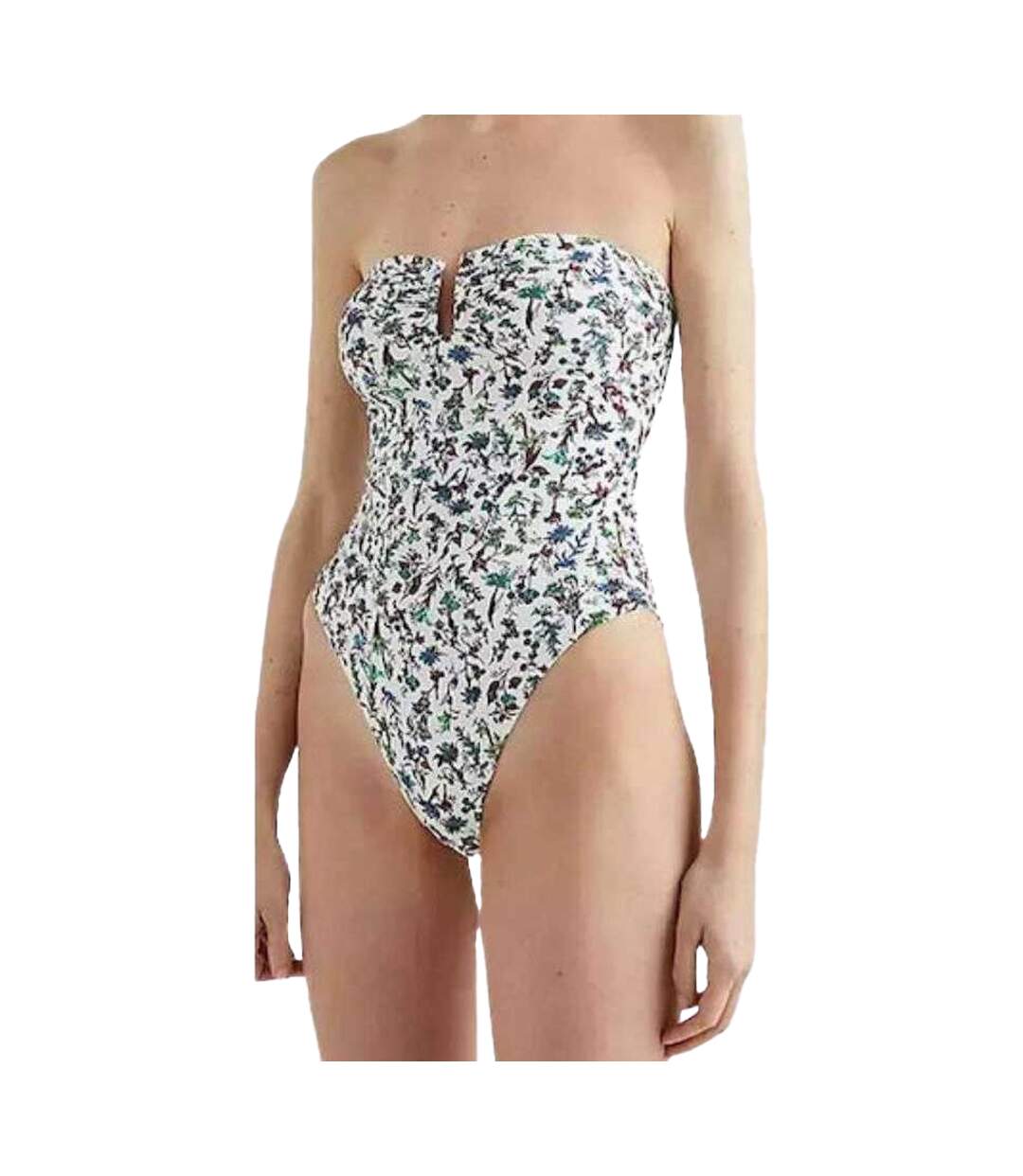 Maillot De Bain 1 Pièce Motif/style Imprimé Femme Blanc Tommy Hilfiger-3