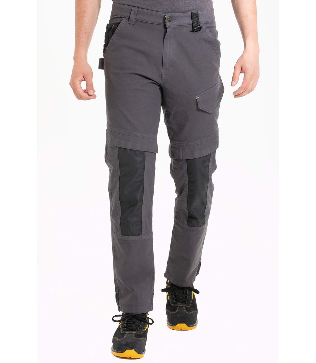 Pantalon coupe charpentier avec ouverture pour insertion de genouillères  HARDY 'Rica Lewis'