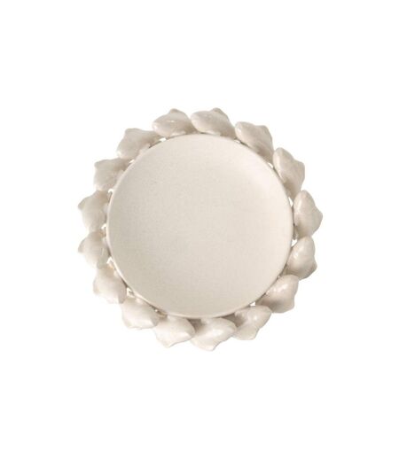 Coupelle Déco Poisson Grey 32cm Blanc Cassé