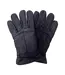 Homme Gants Cuir en Noir | THMO | Doublés Polaire Gants Thinsulate Chaudes-1