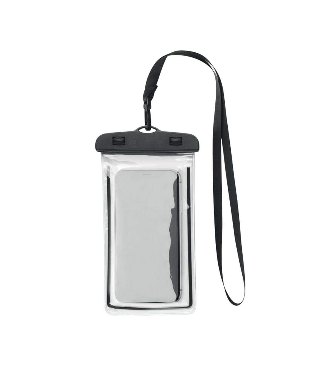 Smag Large Waterproof Lanyard Pouch Black Transparent MidOcean-3
