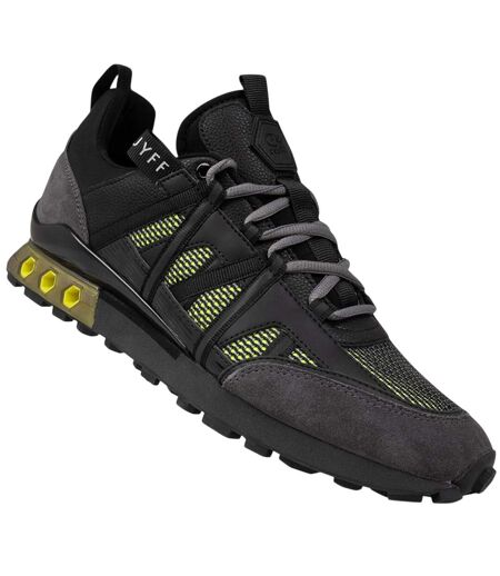 Baskets Fearia Futura Homme Jaune Noir Cruyff