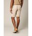 Short en coton longueur bermuda avec taille élastiquée et motif géométrique PADRE-5
