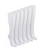Sock Snob - Lot de 6 Chaussettes Femme 100% Coton Hautes | Bord Non Élastique-1