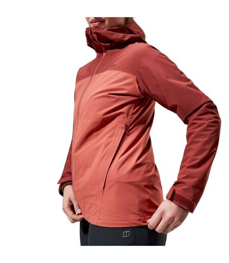 Womens/ladies Arnaby Hooded Waterproof Jacket Red Berghaus