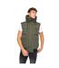 Mens milwaka gilet olive Crosshatch