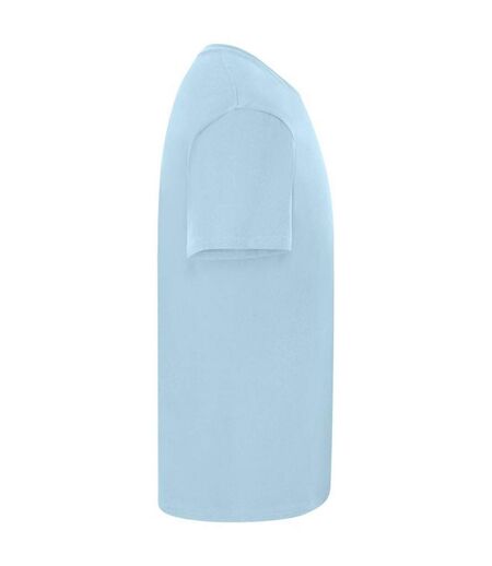Classic Mens Ringspun Tee Light Blue Casual