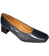 Amblers Walford Ladies Wide Fit Court / Womens Shoes (Navy) - UTFS217