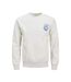Sweat gris clair homme jack & jones charge - l-1