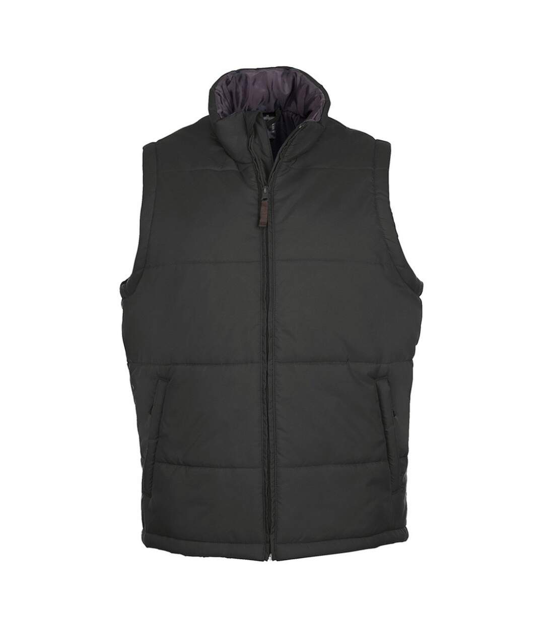 Warm Unisex Padded Bodywarmer Jacket Charcoal SOLS-1