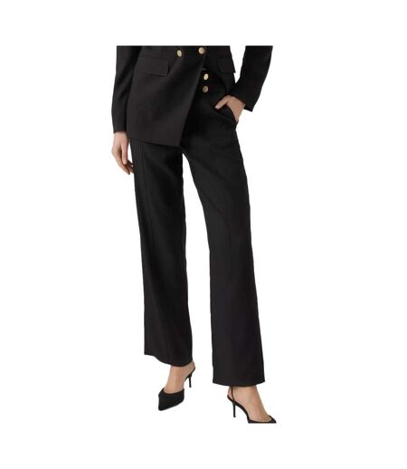 Pantalon fluide noir femme vero moda celina - 42