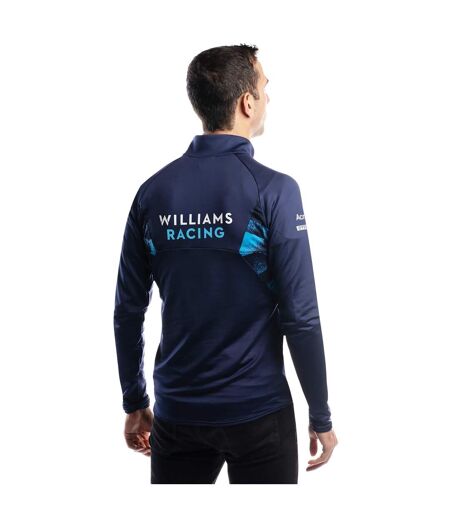 Williams Racing Mens ´22 Umbro Midlayer (Peacoat/Diva Blue) - UTUO784