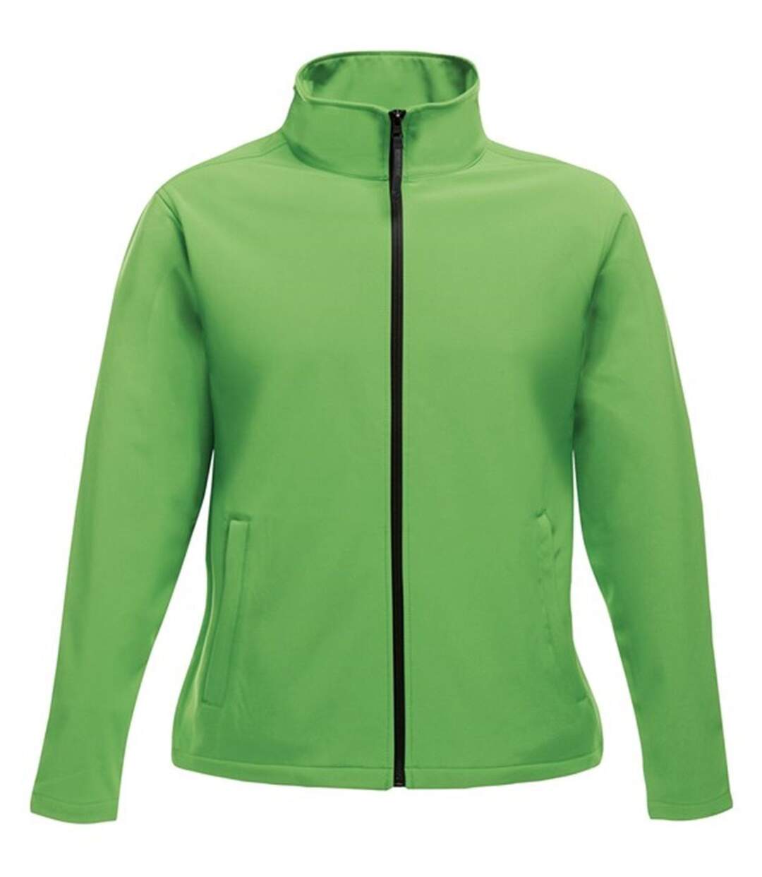 Veste softshell femme - TRA629 - vert extreme et noir