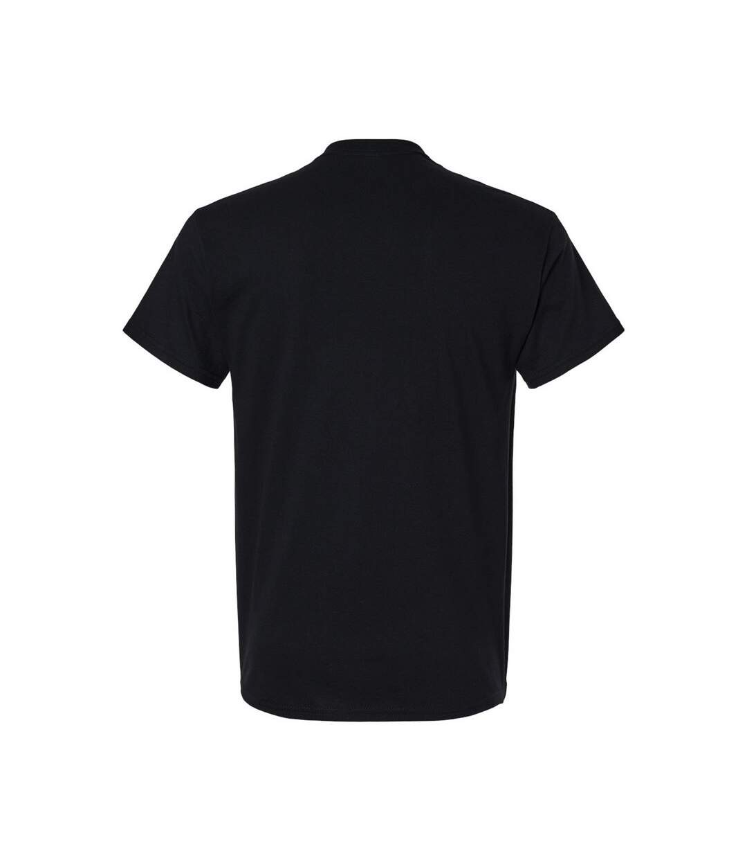 Mens Heavy Cotton T-shirt Black Gildan-2