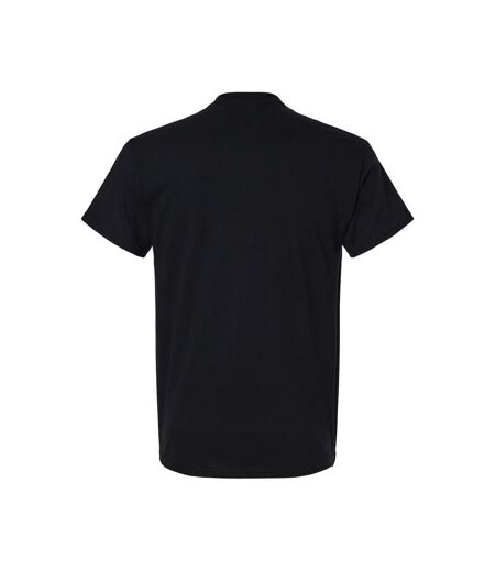 Mens Heavy Cotton T-shirt Black Gildan