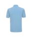 Russell Mens Classic Cotton Pique Polo Shirt (Sky Blue)