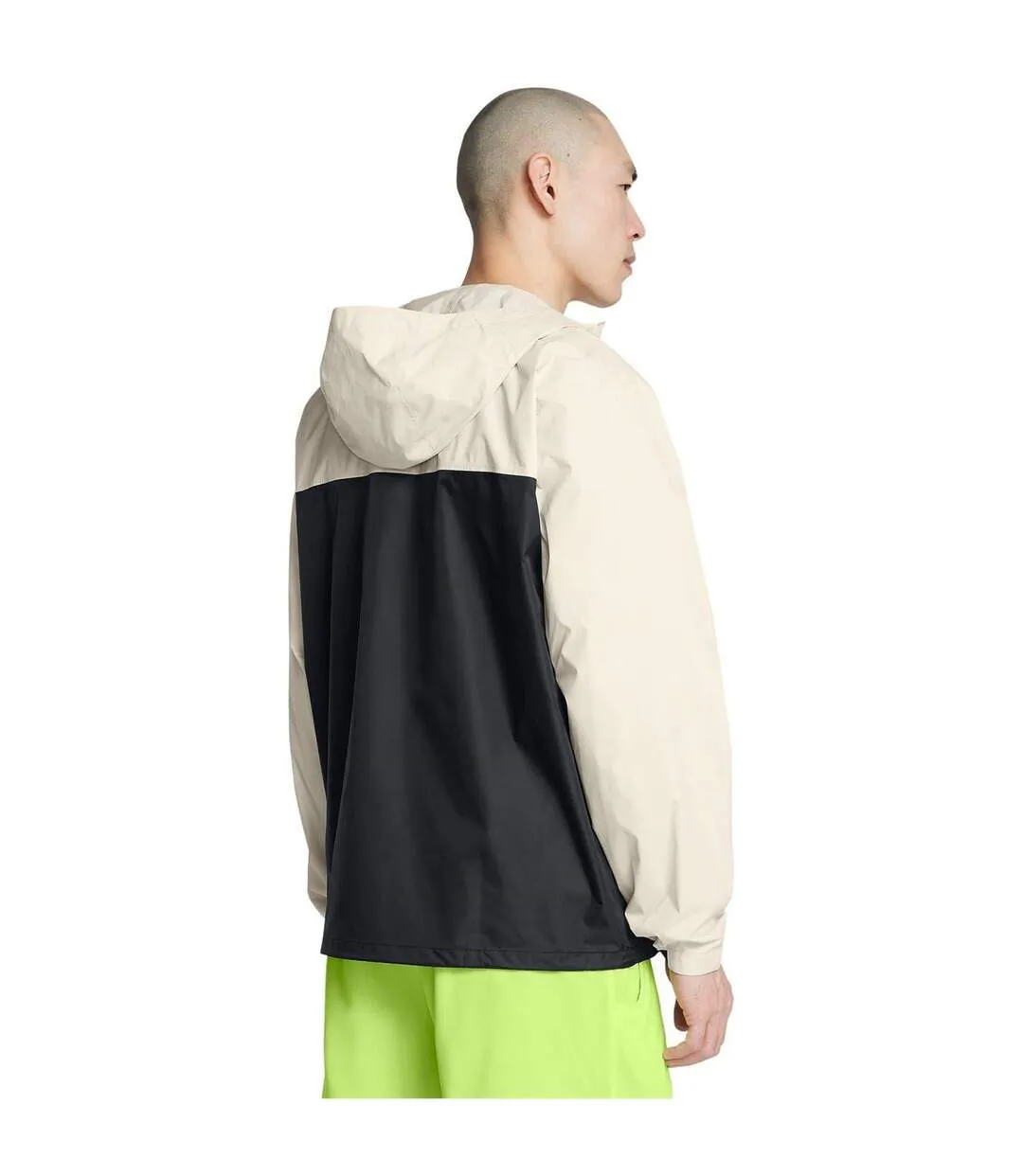 Mens Cloudstrike Waterproof Jacket White Under Armour-3
