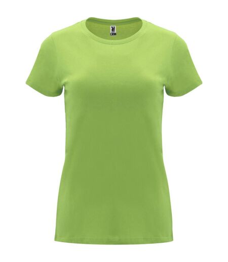 T-shirt capri femme vert kaki vif Roly Roly