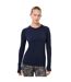 Haut Manches Longues Femme Bleu Marine Foncé Sweaty Betty-4