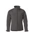 Unisex Adult Unique Dresden Soft Shell Jacket Black Mascot-1