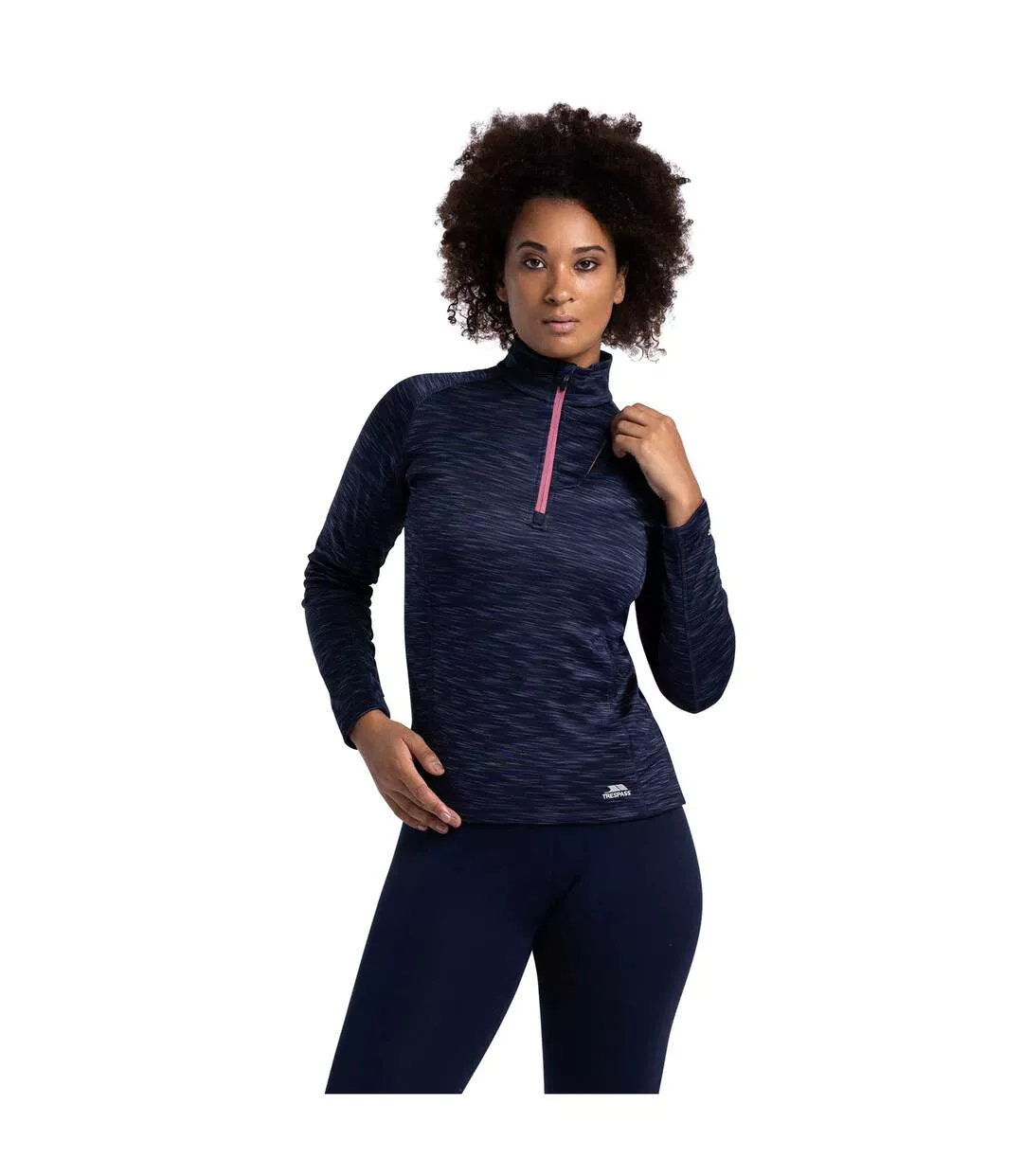 Haut Polaire Fairford Femme Bleu Marine Trespass-4