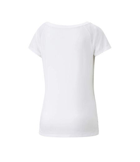 T-shirt de running blanc femme puma 522420