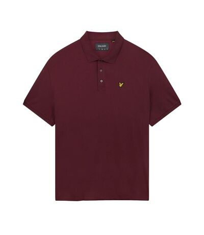 Polo homme bordeaux Lyle & Scott Lyle & Scott