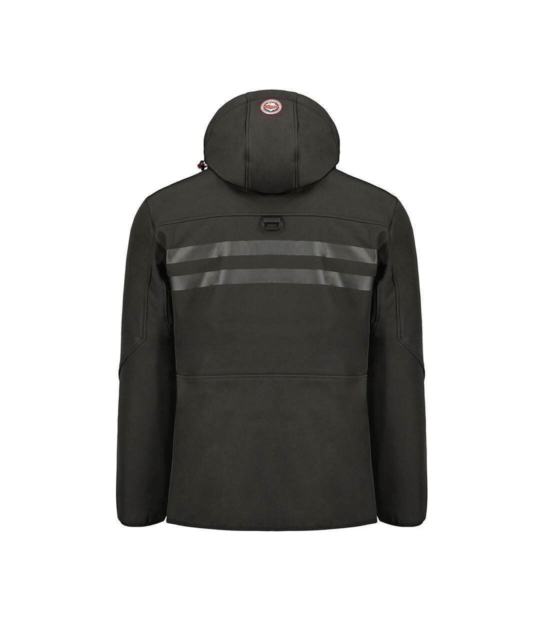 Parka softshell noir/orange homme geographical norway gn-royaute-2
