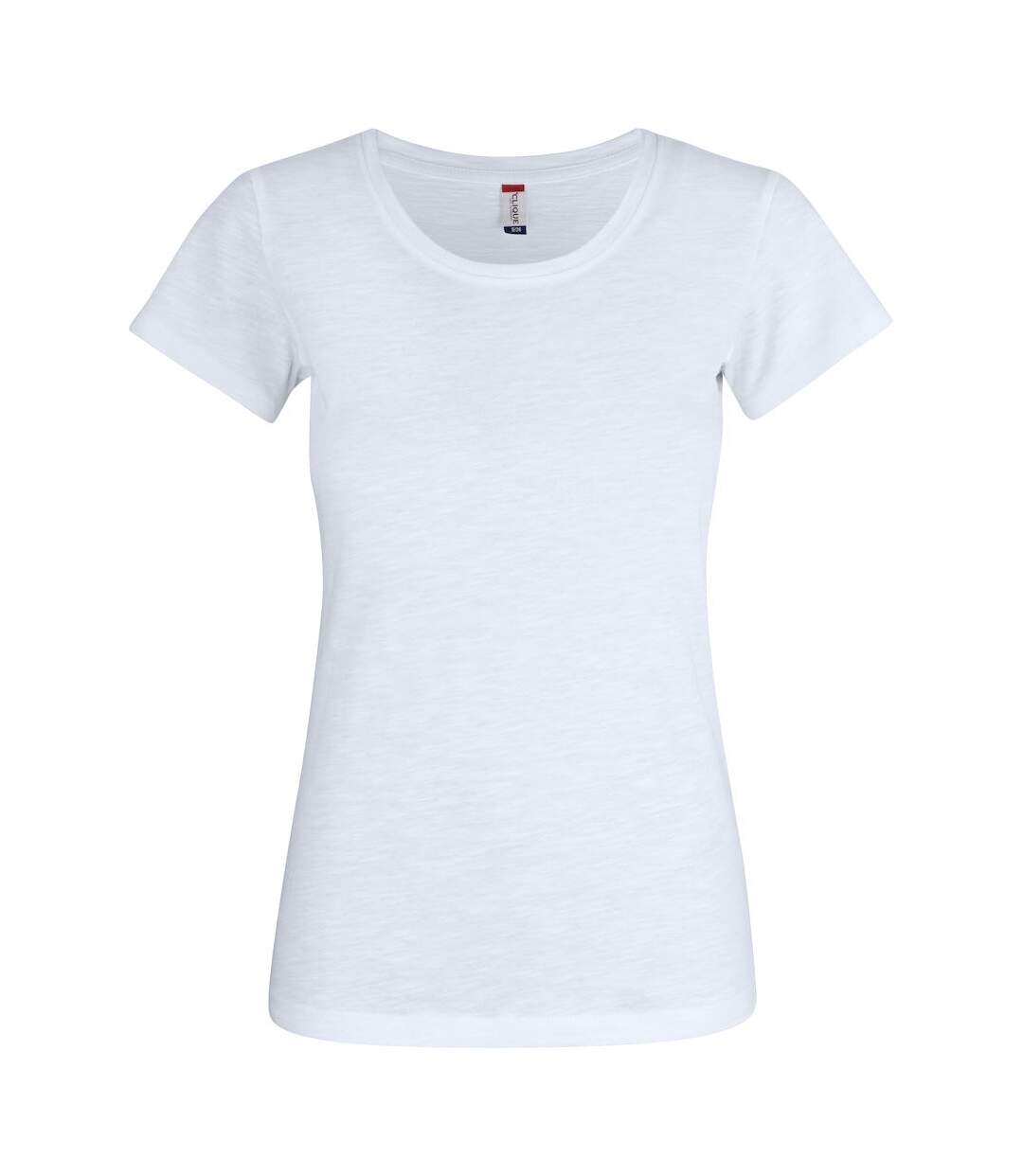 T-shirt Femme Blanc Clique-1