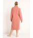 Peignoir polaire col montant long 115cm-2