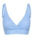 Haut De Maillot De Bain Paloma Femme Bleu Clair Blanc Regatta-2